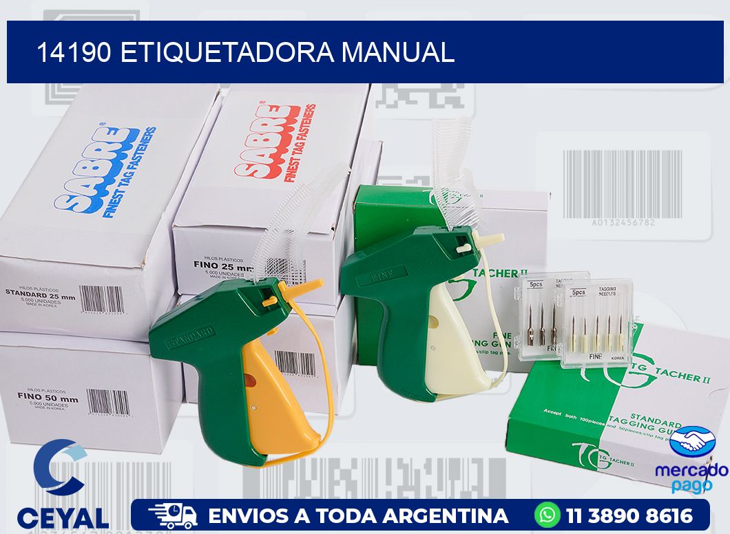 14190 ETIQUETADORA MANUAL