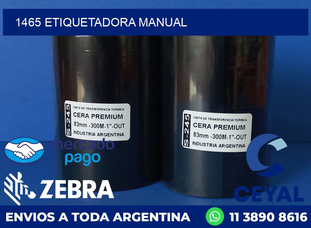 1465 ETIQUETADORA MANUAL