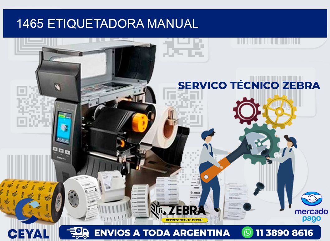 1465 ETIQUETADORA MANUAL