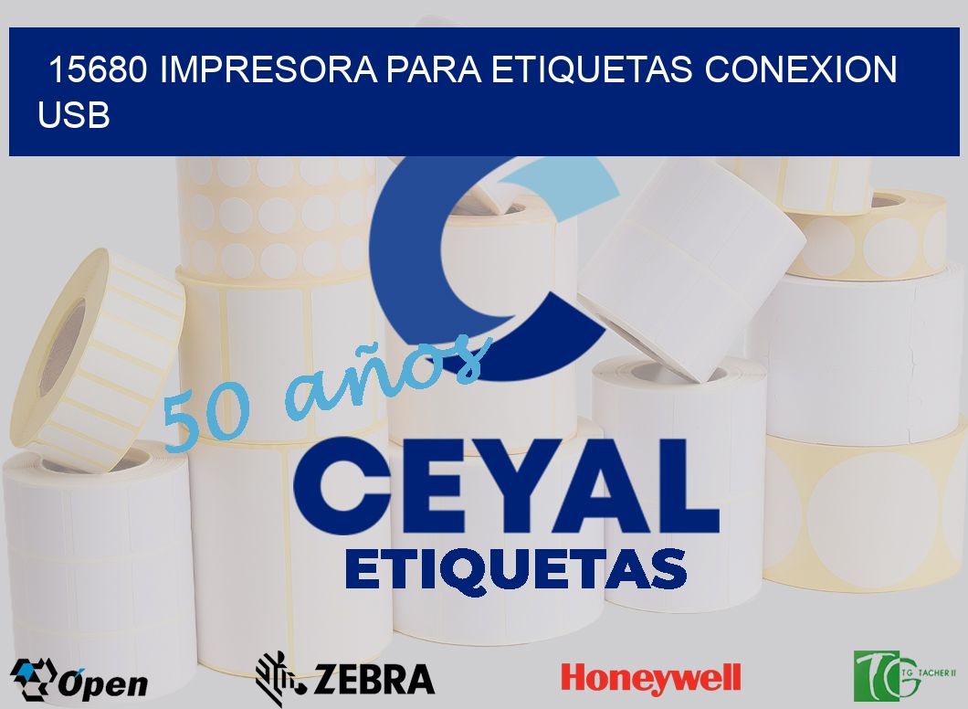 15680 IMPRESORA PARA ETIQUETAS CONEXION USB