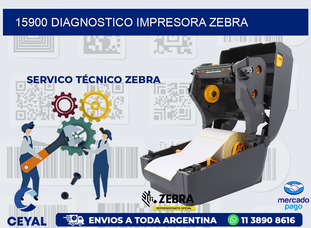 15900 DIAGNOSTICO IMPRESORA ZEBRA