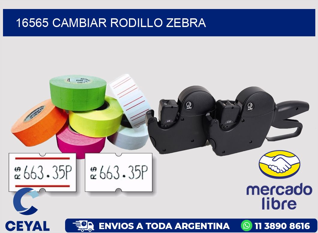 16565 CAMBIAR RODILLO ZEBRA