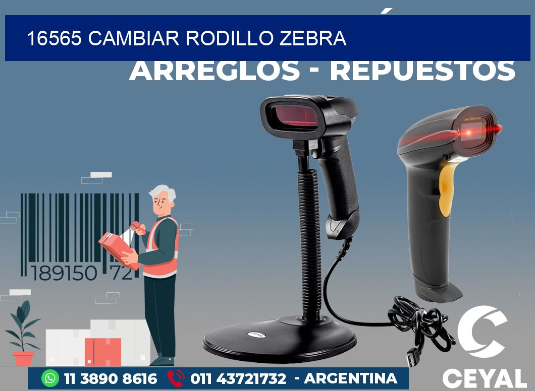 16565 CAMBIAR RODILLO ZEBRA