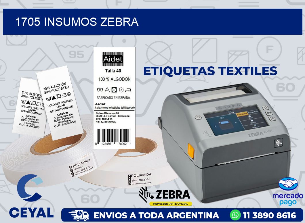 1705 INSUMOS ZEBRA