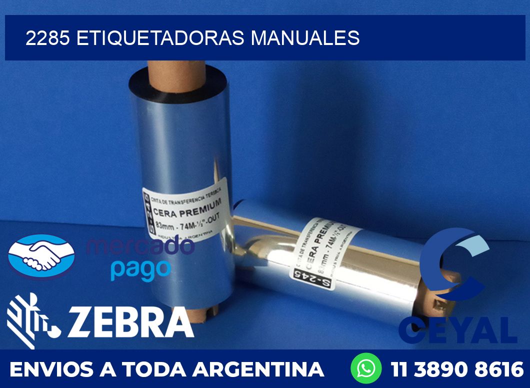 2285 ETIQUETADORAS MANUALES