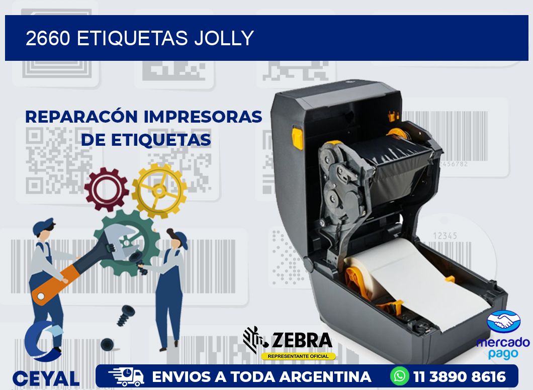 2660 ETIQUETAS JOLLY
