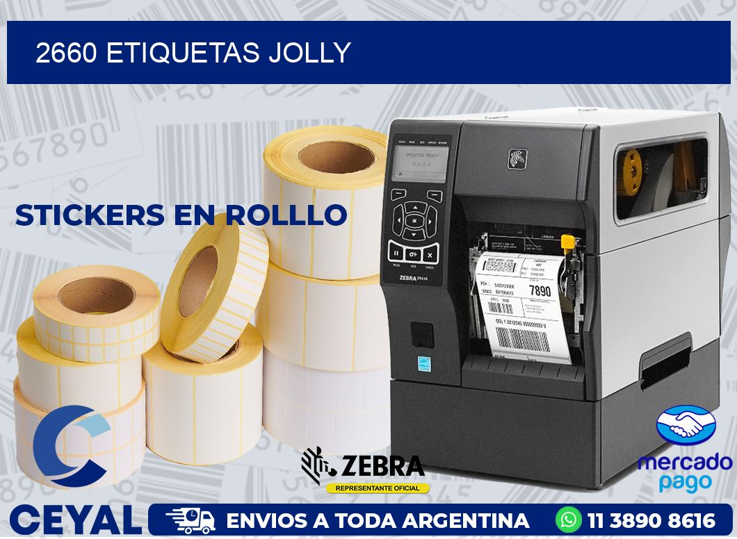 2660 ETIQUETAS JOLLY