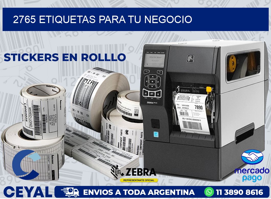 2765 ETIQUETAS PARA TU NEGOCIO
