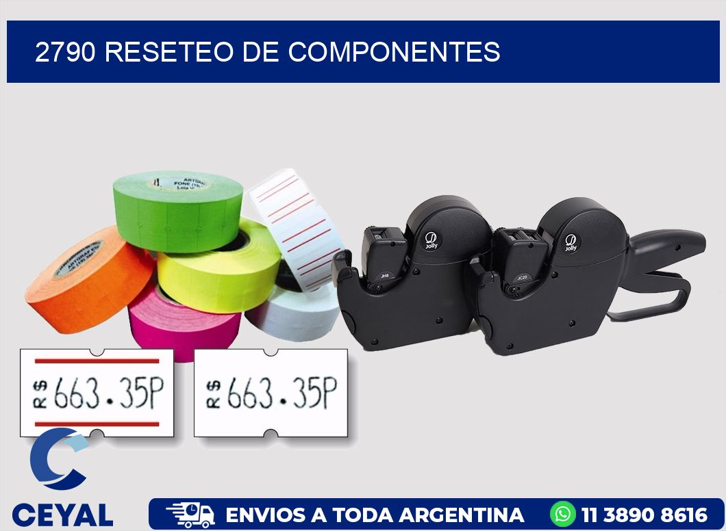 2790 RESETEO DE COMPONENTES