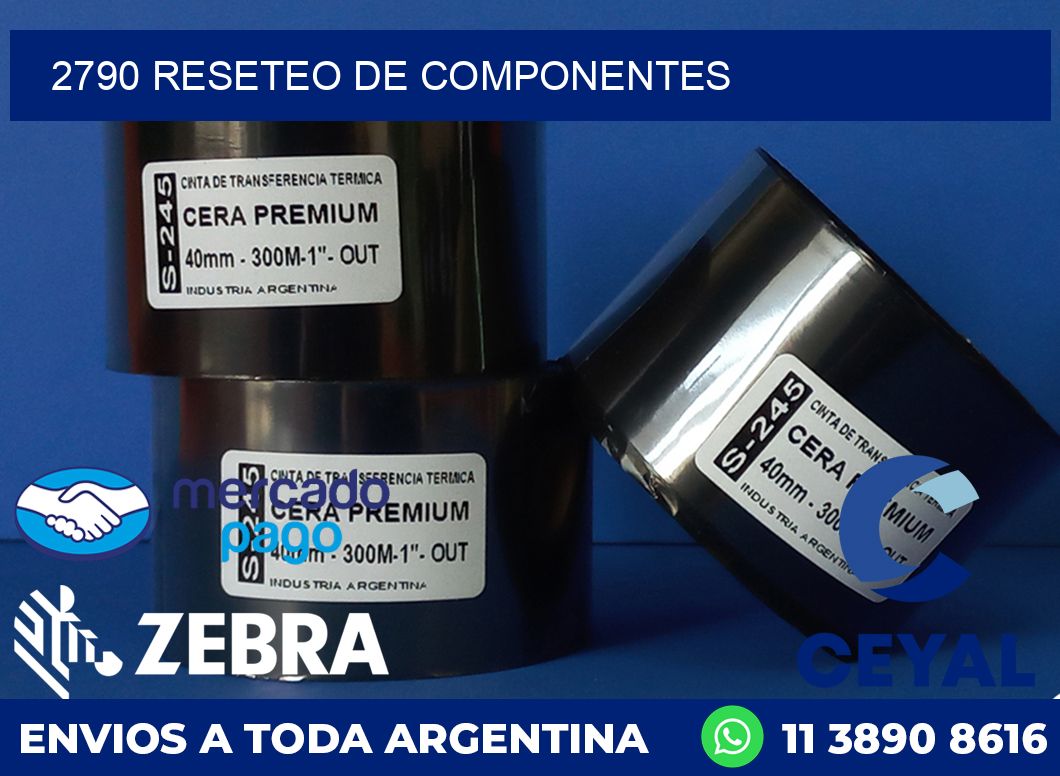 2790 RESETEO DE COMPONENTES