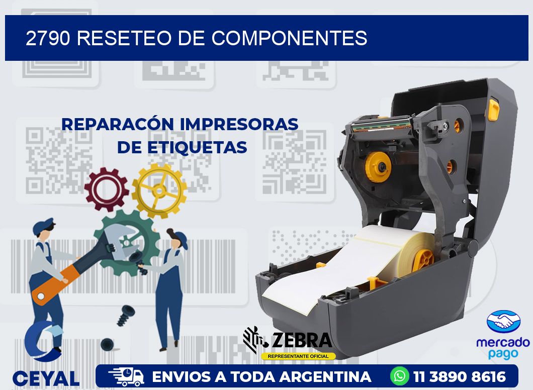 2790 RESETEO DE COMPONENTES