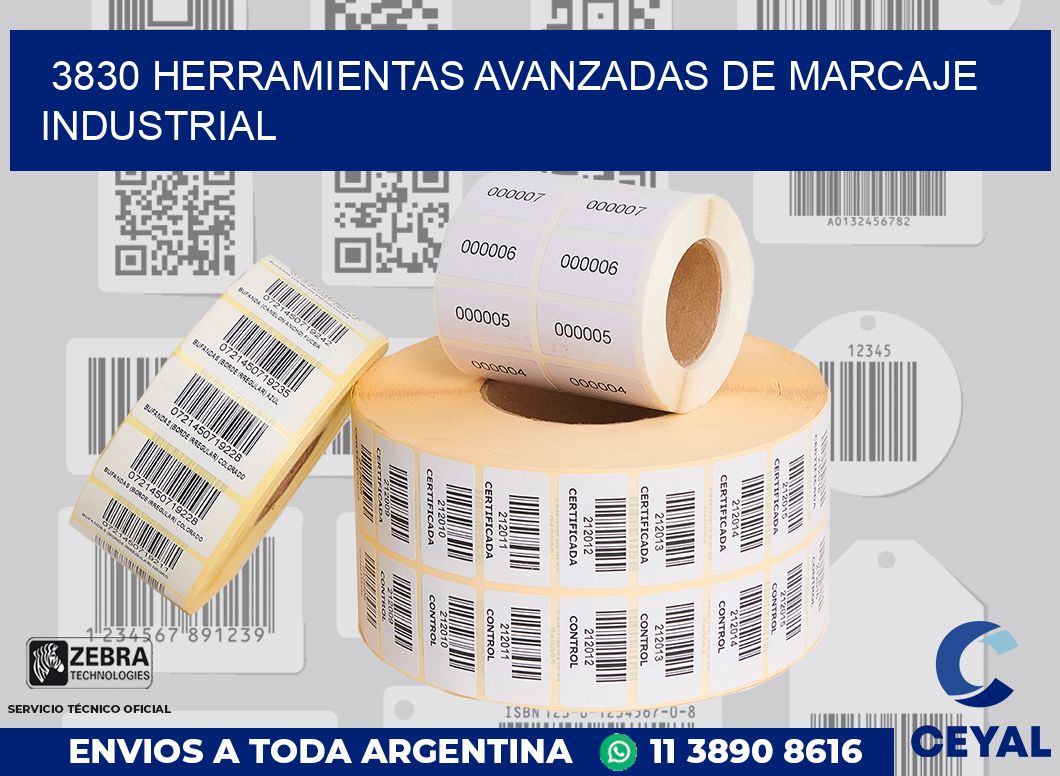 3830 HERRAMIENTAS AVANZADAS DE MARCAJE INDUSTRIAL