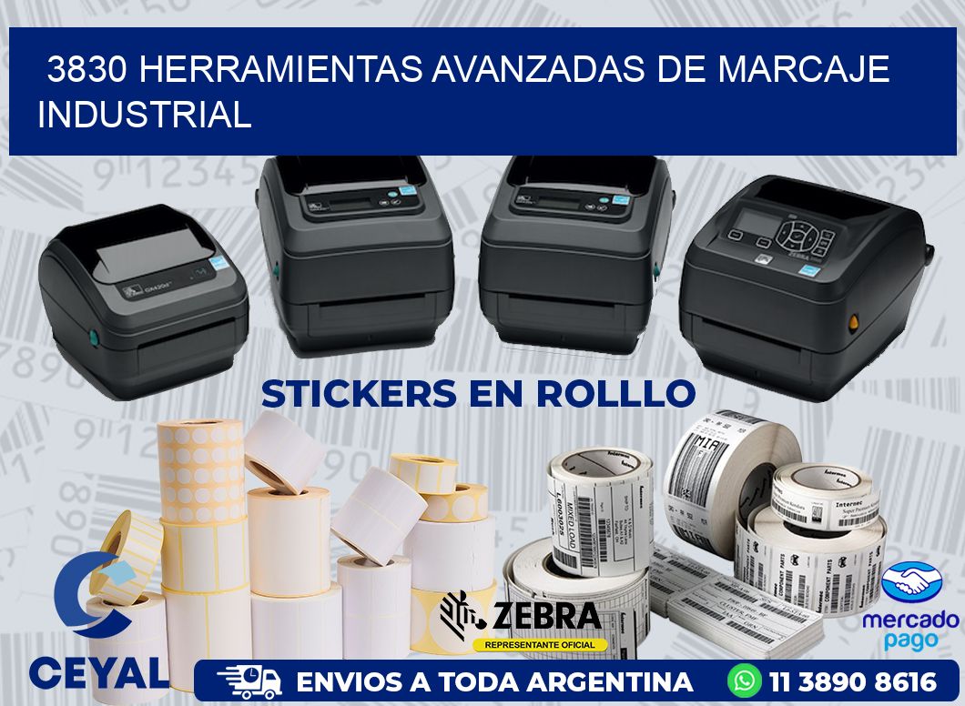 3830 HERRAMIENTAS AVANZADAS DE MARCAJE INDUSTRIAL