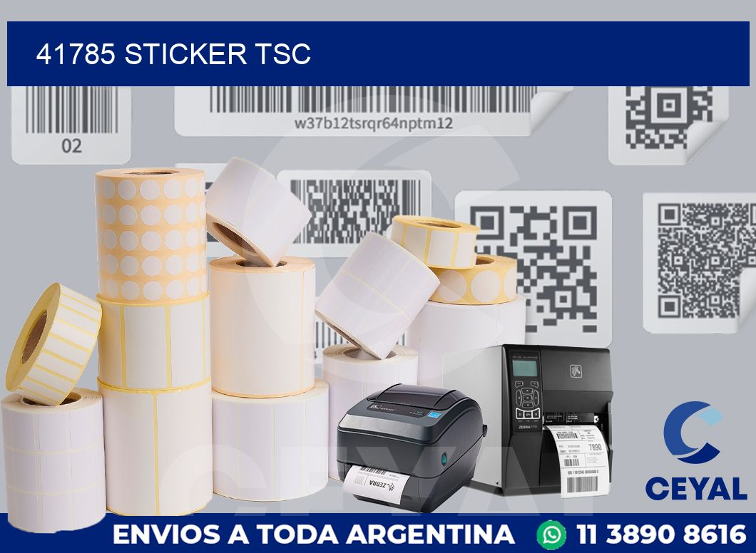41785 STICKER TSC