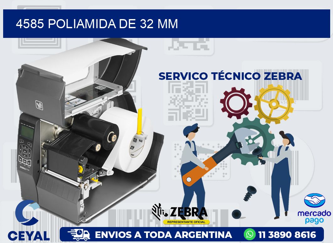 4585 POLIAMIDA DE 32 MM