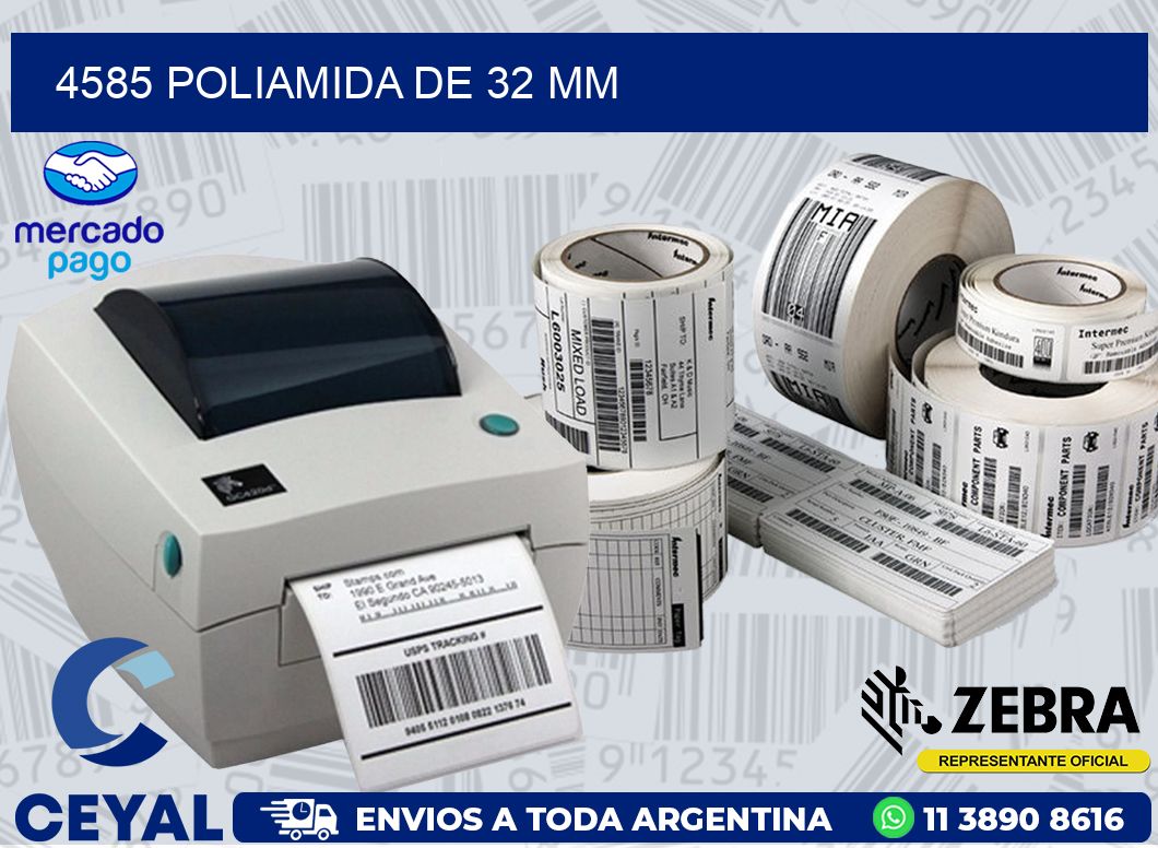4585 POLIAMIDA DE 32 MM