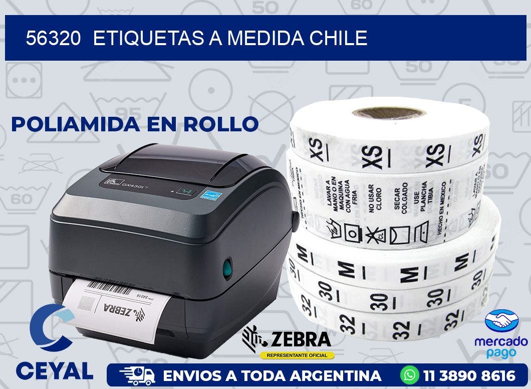 56320  ETIQUETAS A MEDIDA CHILE
