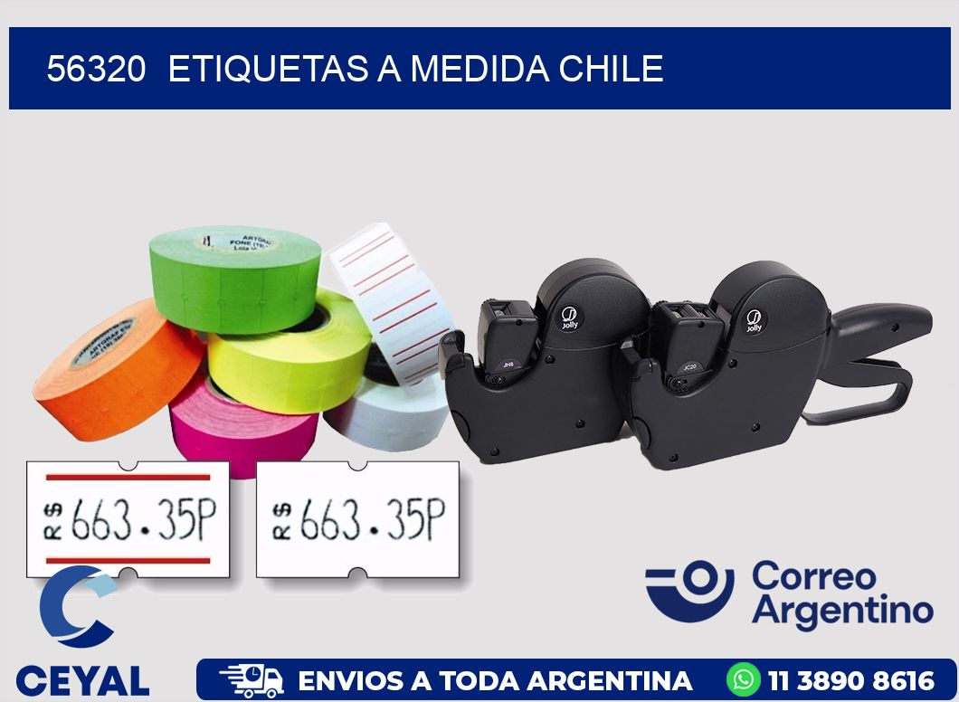 56320  ETIQUETAS A MEDIDA CHILE