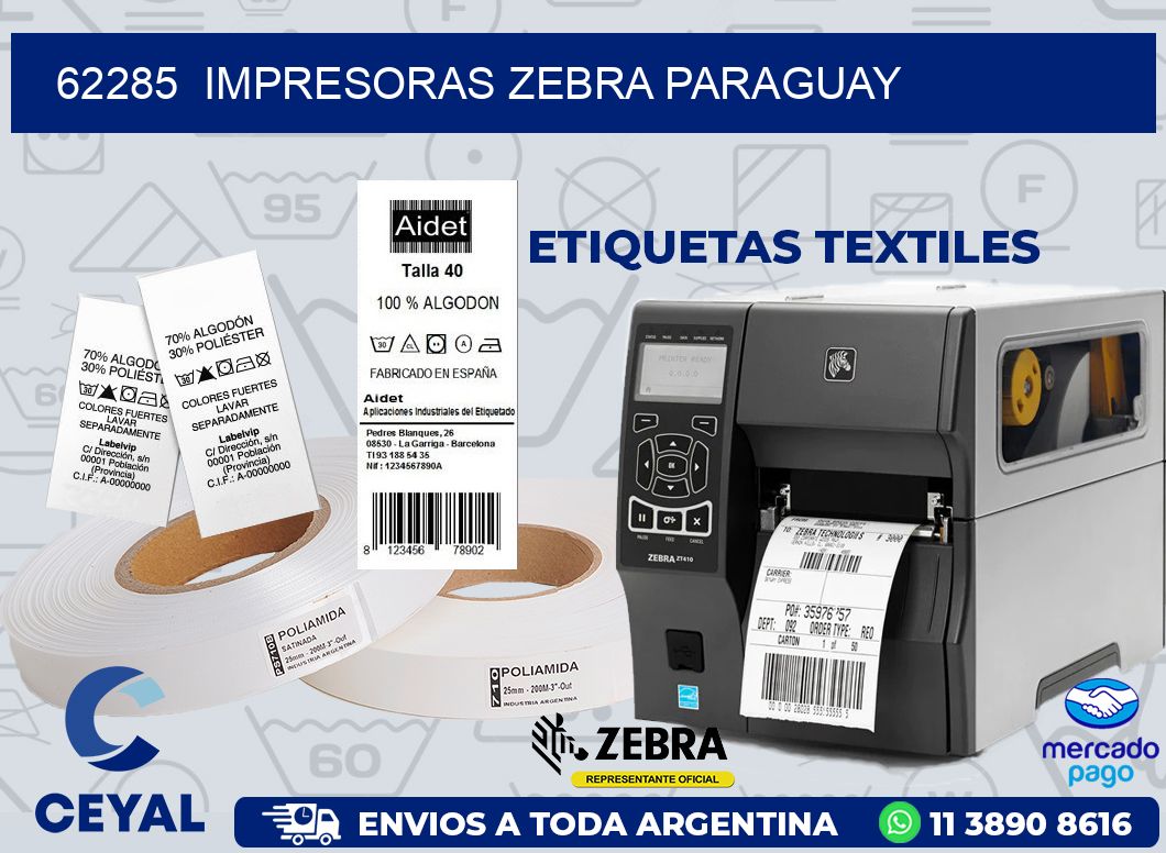 62285  IMPRESORAS ZEBRA PARAGUAY