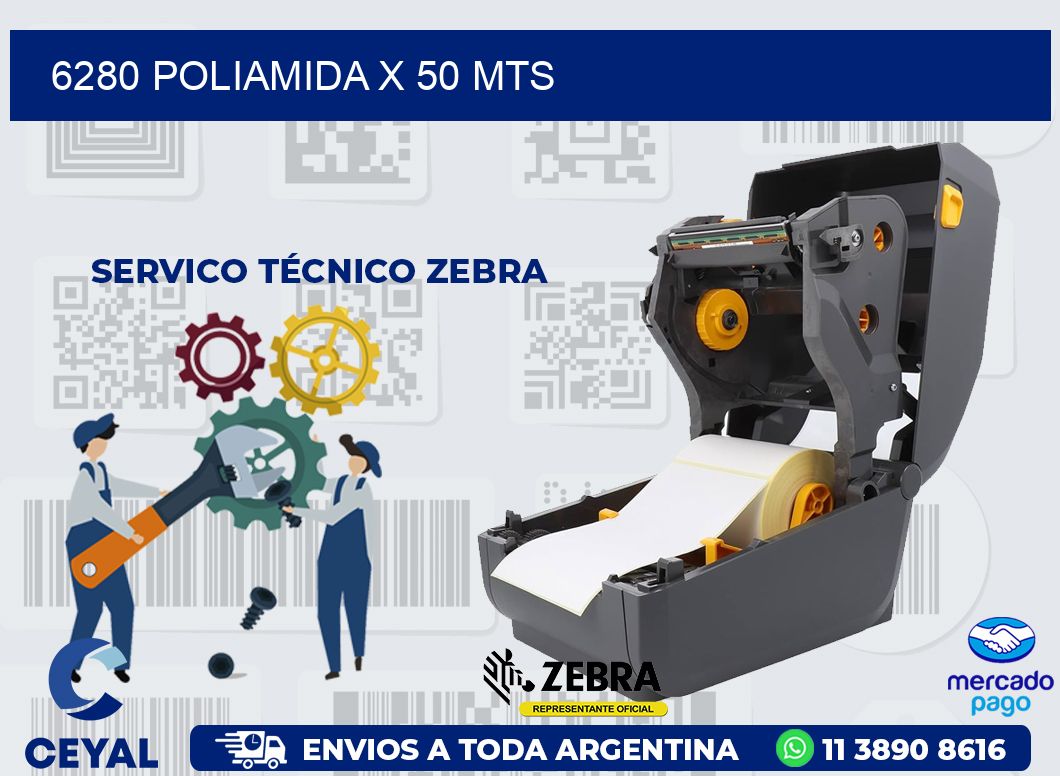 6280 POLIAMIDA X 50 MTS