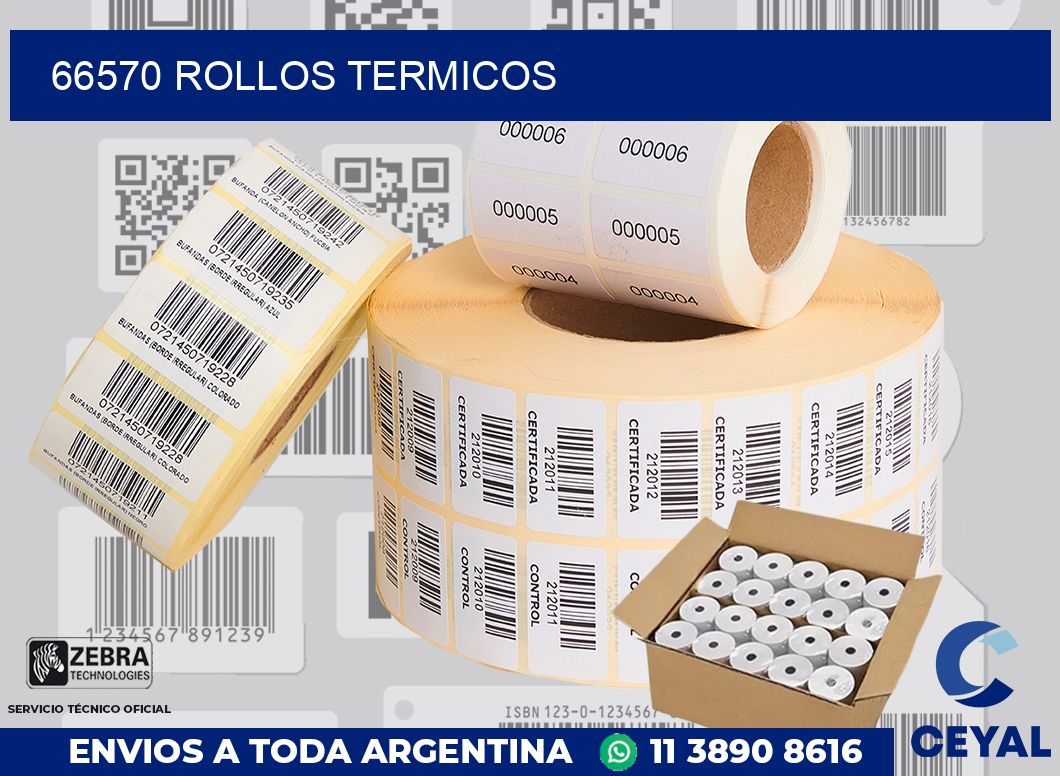 66570 ROLLOS TERMICOS