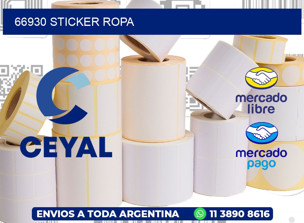 66930 STICKER ROPA