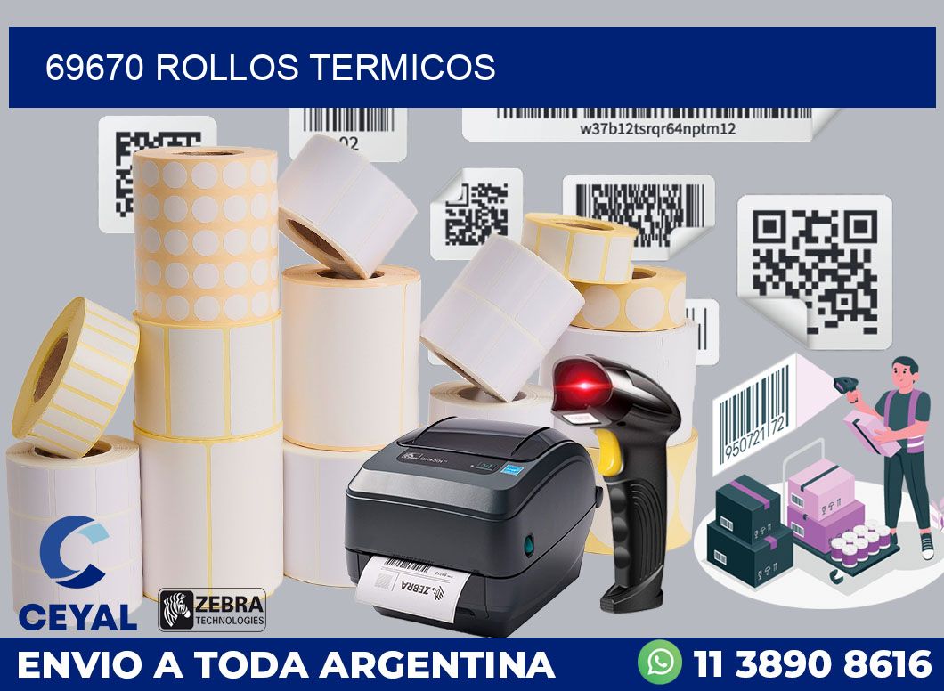 69670 ROLLOS TERMICOS