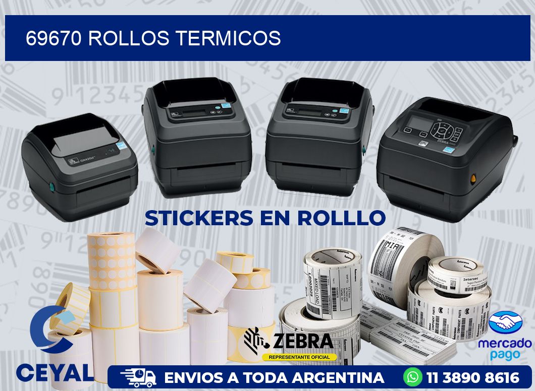 69670 ROLLOS TERMICOS