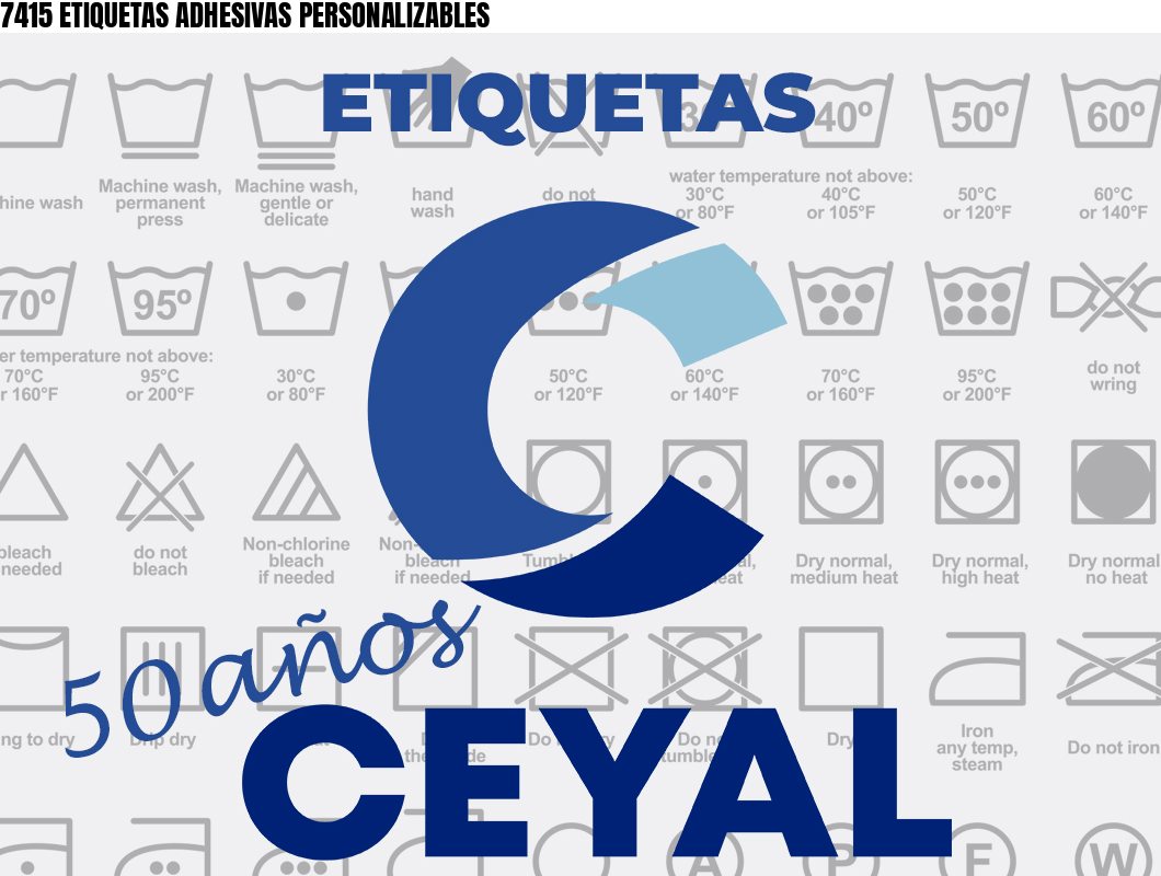 7415 ETIQUETAS ADHESIVAS PERSONALIZABLES