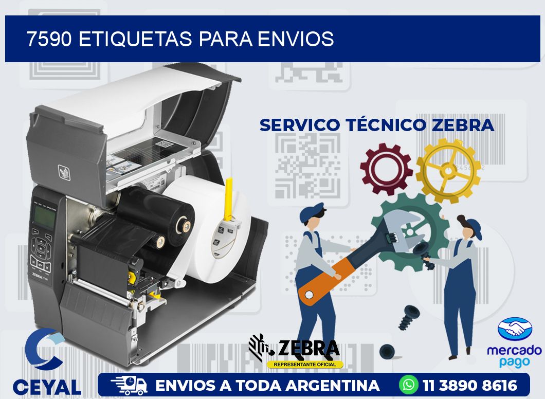 7590 ETIQUETAS PARA ENVIOS