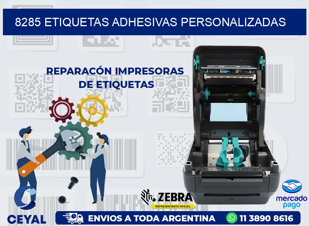8285 ETIQUETAS ADHESIVAS PERSONALIZADAS