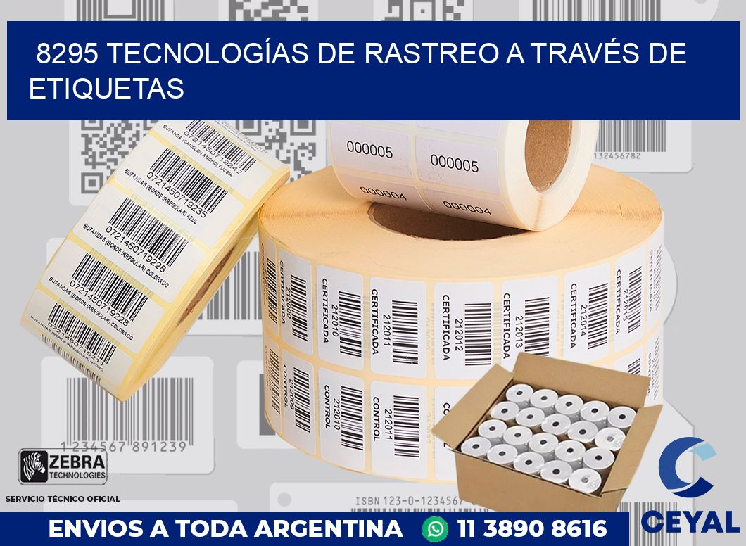 8295 TECNOLOGÍAS DE RASTREO A TRAVÉS DE ETIQUETAS