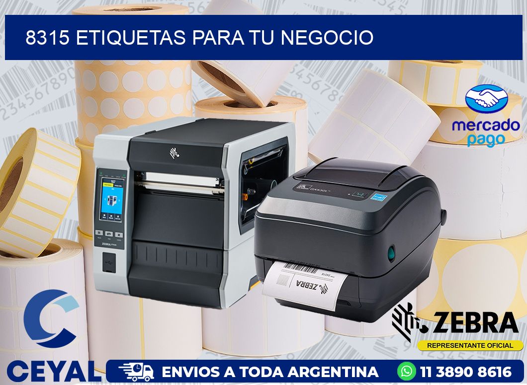 8315 ETIQUETAS PARA TU NEGOCIO