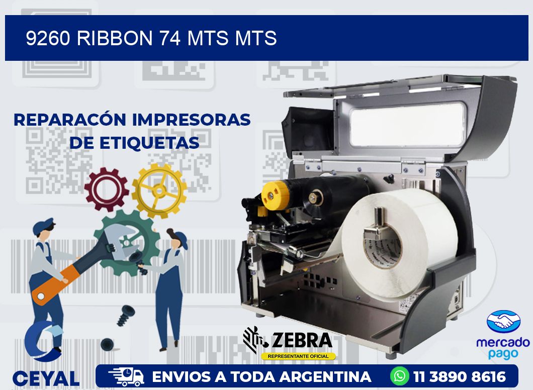 9260 RIBBON 74 MTS MTS