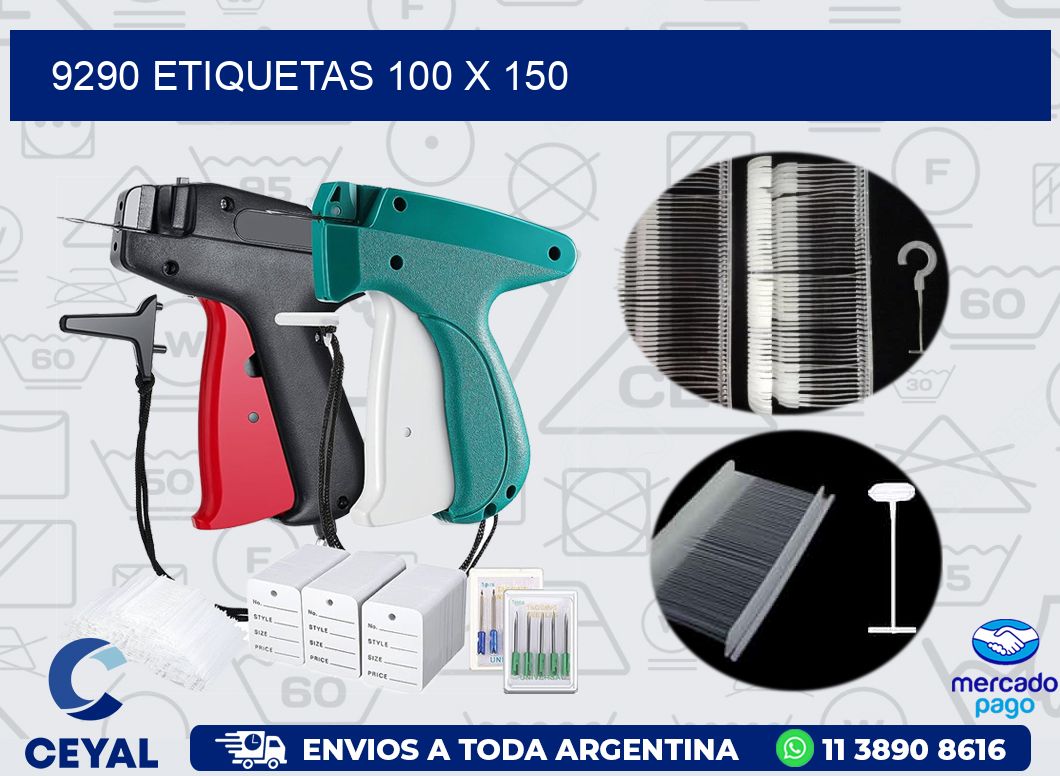 9290 ETIQUETAS 100 X 150