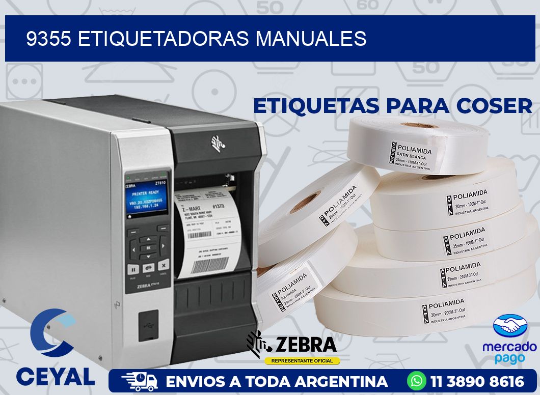 9355 ETIQUETADORAS MANUALES