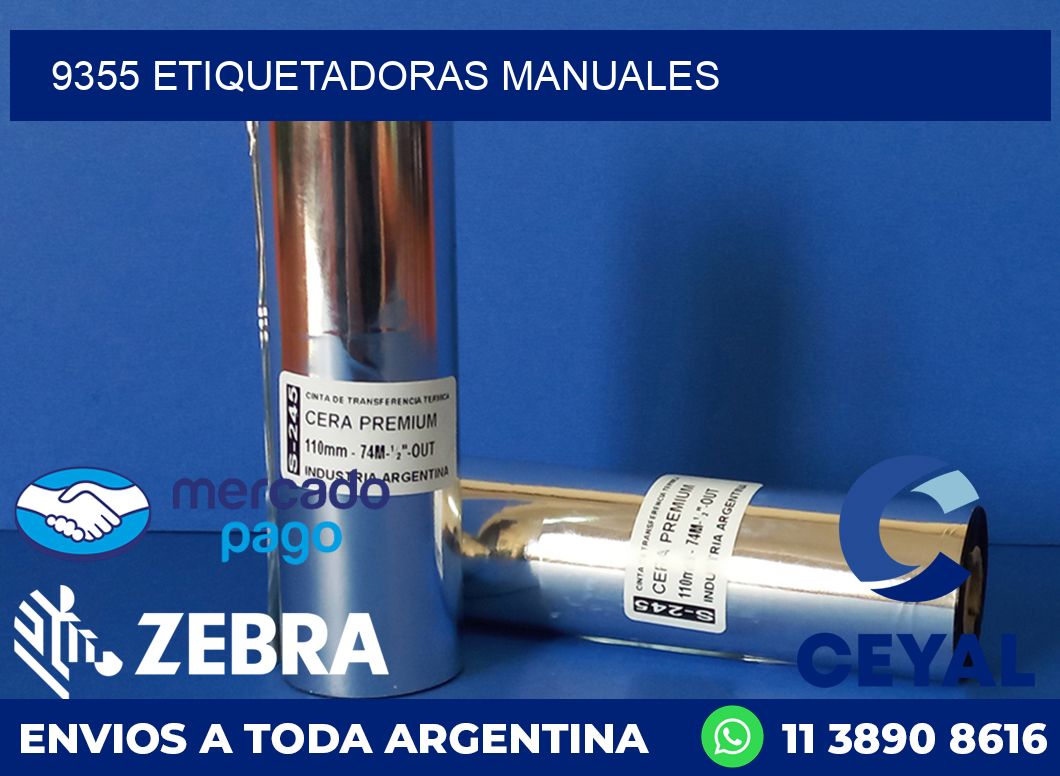 9355 ETIQUETADORAS MANUALES