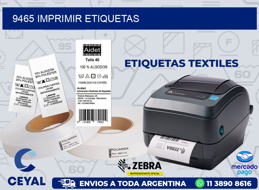 9465 IMPRIMIR ETIQUETAS