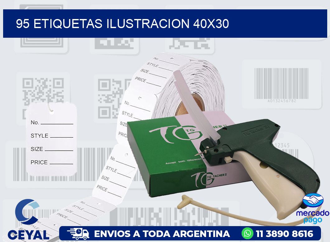 95 ETIQUETAS ILUSTRACION 40X30
