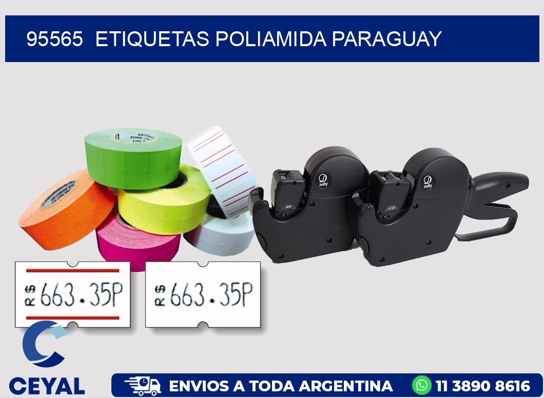95565  ETIQUETAS POLIAMIDA PARAGUAY