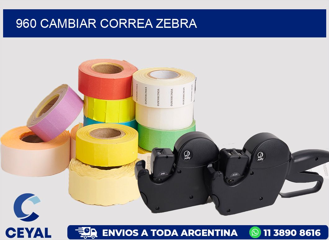 960 CAMBIAR CORREA ZEBRA