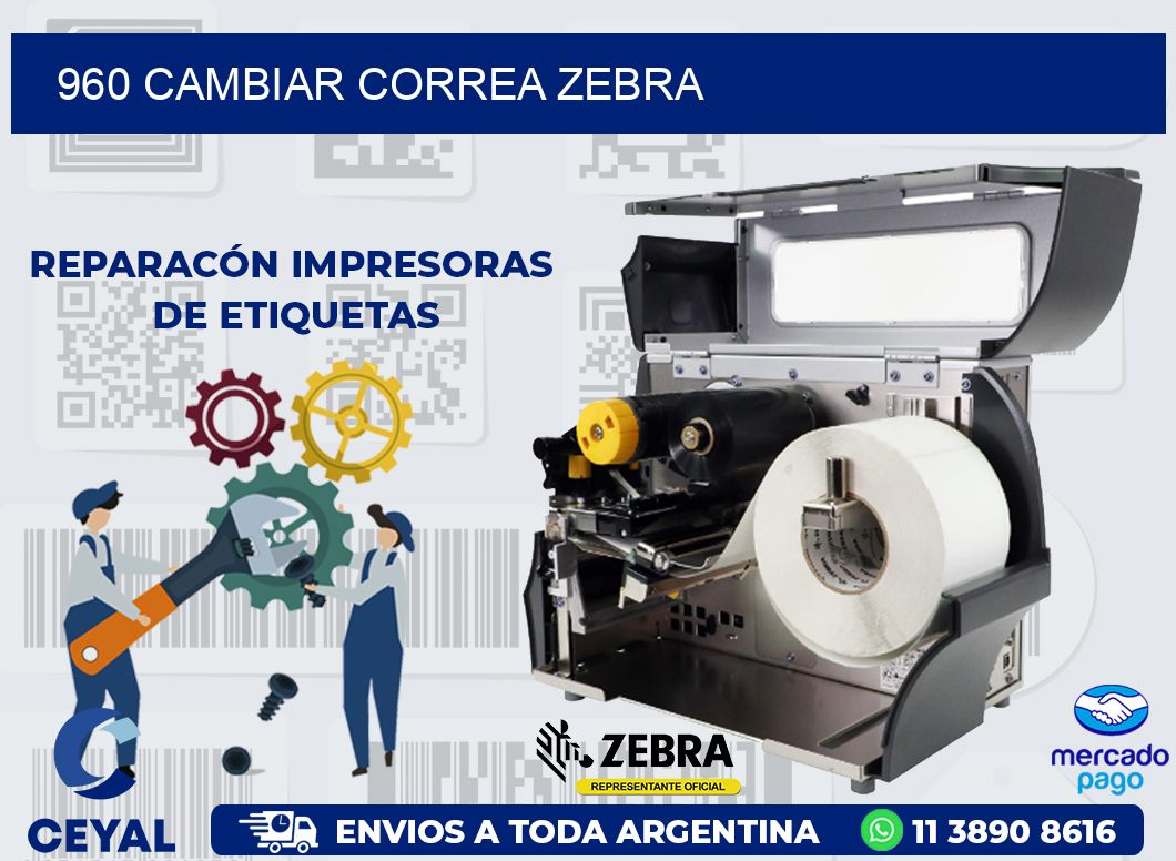 960 CAMBIAR CORREA ZEBRA