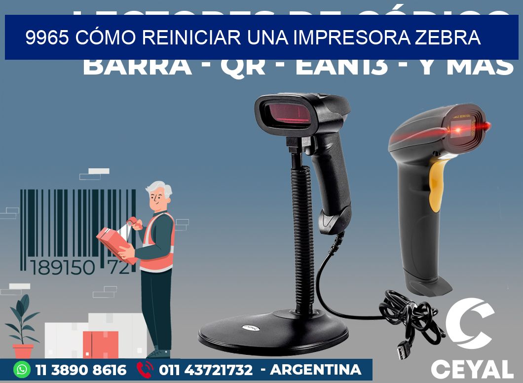 9965 CÓMO REINICIAR UNA IMPRESORA ZEBRA