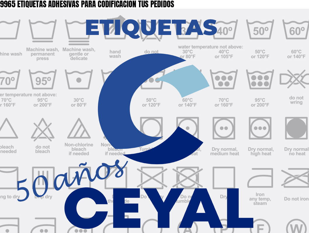 9965 ETIQUETAS ADHESIVAS PARA CODIFICACION TUS PEDIDOS