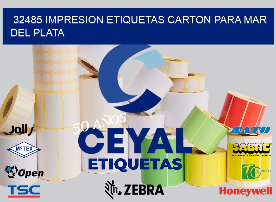 32485 IMPRESION ETIQUETAS CARTON PARA MAR DEL PLATA