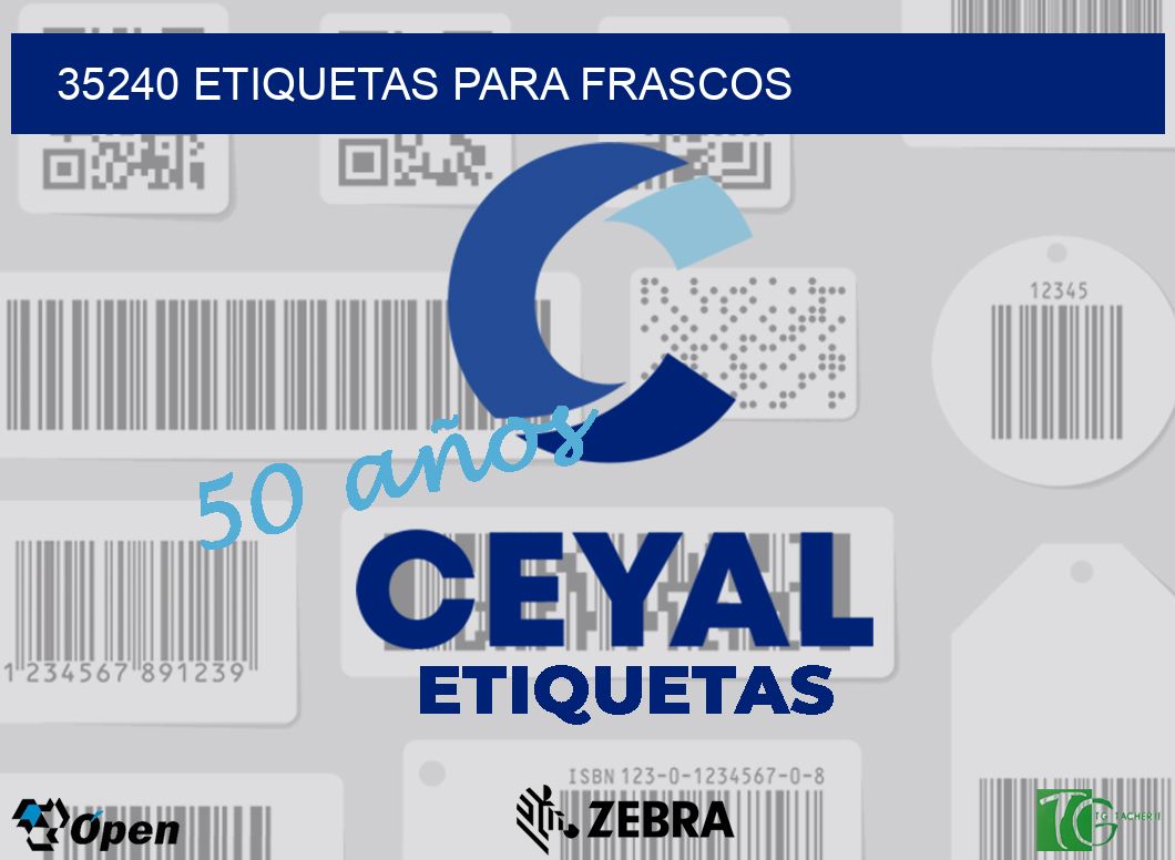 35240 ETIQUETAS PARA FRASCOS