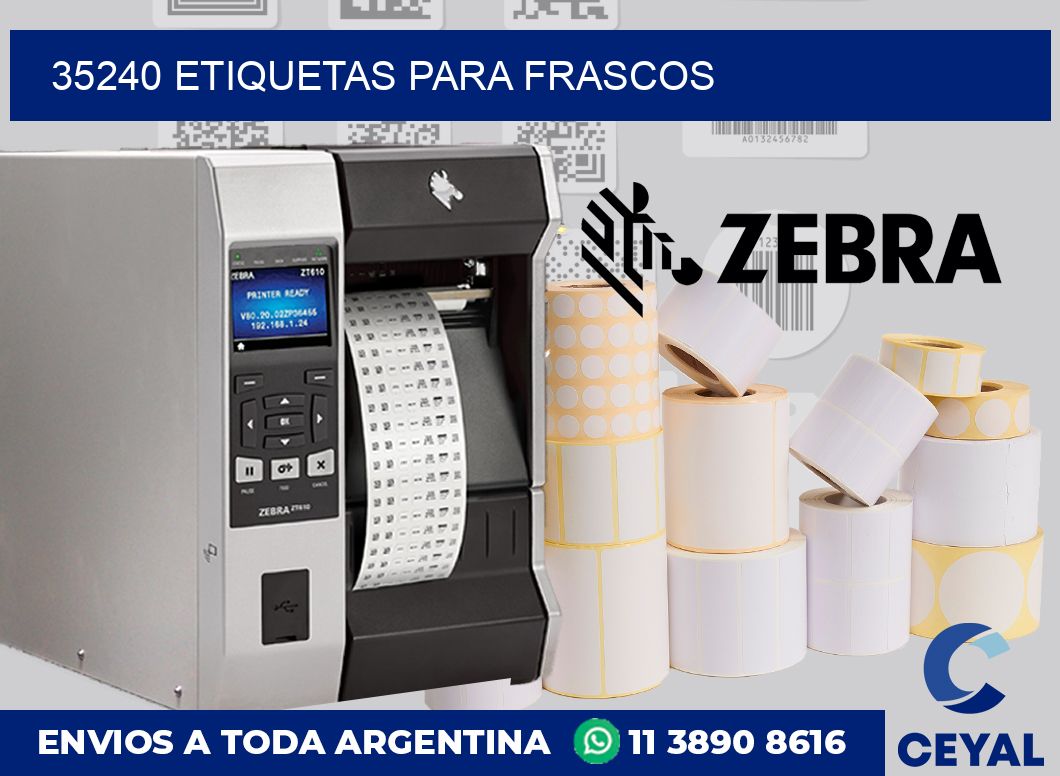 35240 ETIQUETAS PARA FRASCOS