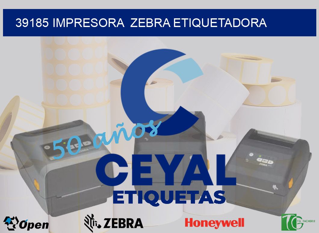 39185 impresora  zebra etiquetadora