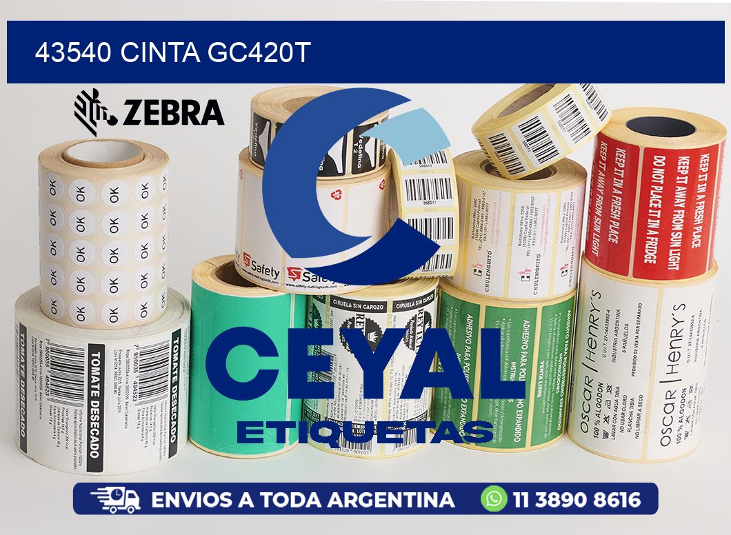 43540 CINTA GC420T