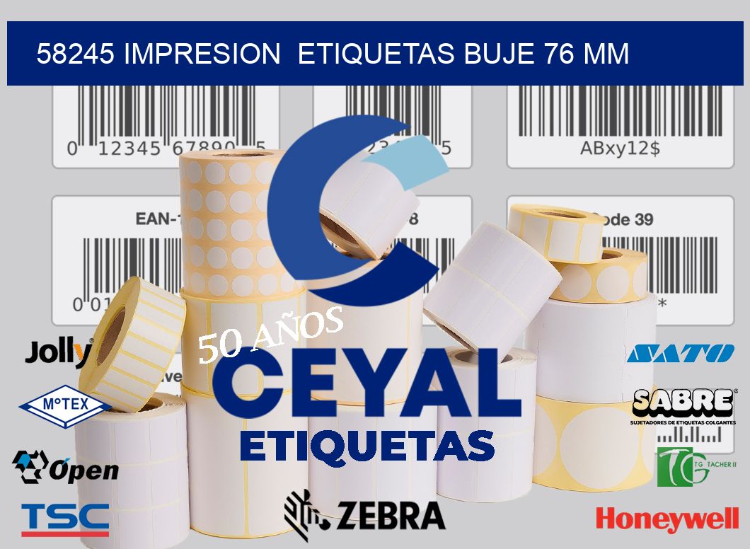 58245 impresion  etiquetas buje 76 mm